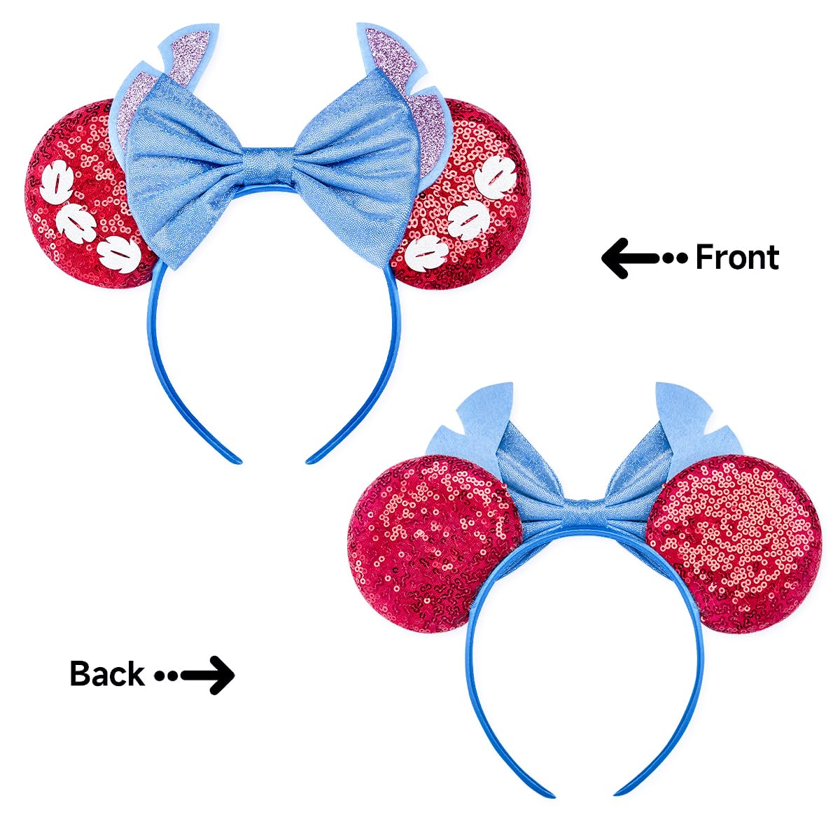 RAZKO Minnie ears headband adds eye catching flair to photos