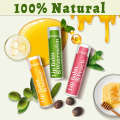 RBUGR lip balm packaging close-up shows hygienic individually wrapped sticks