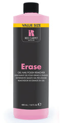 RC Red Carpet Manicure Erase bottle close-up showing quick, gentle removal.