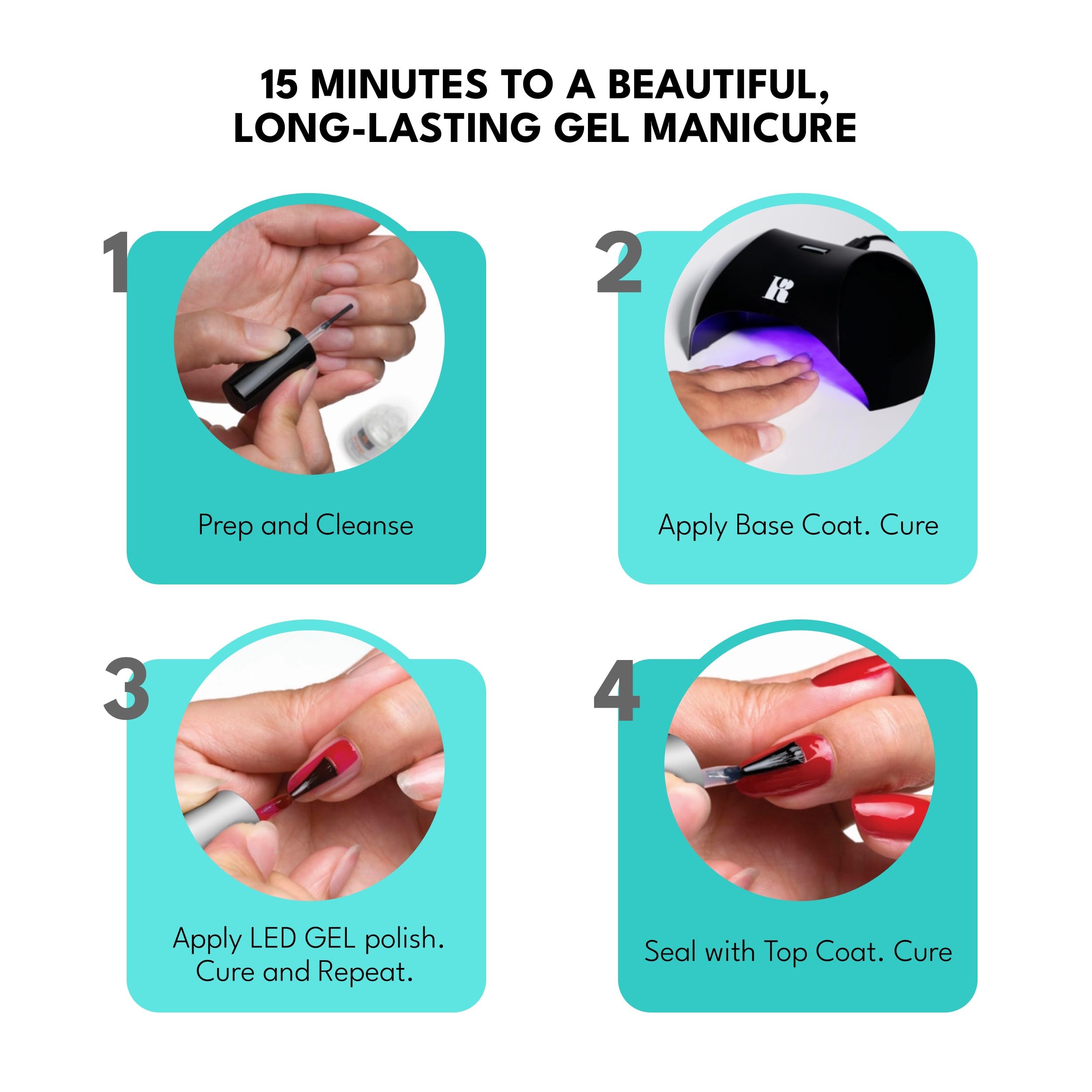 RC Red Carpet Manicure My Audition Tape bottle, mauve creme shade for versatile looks.
