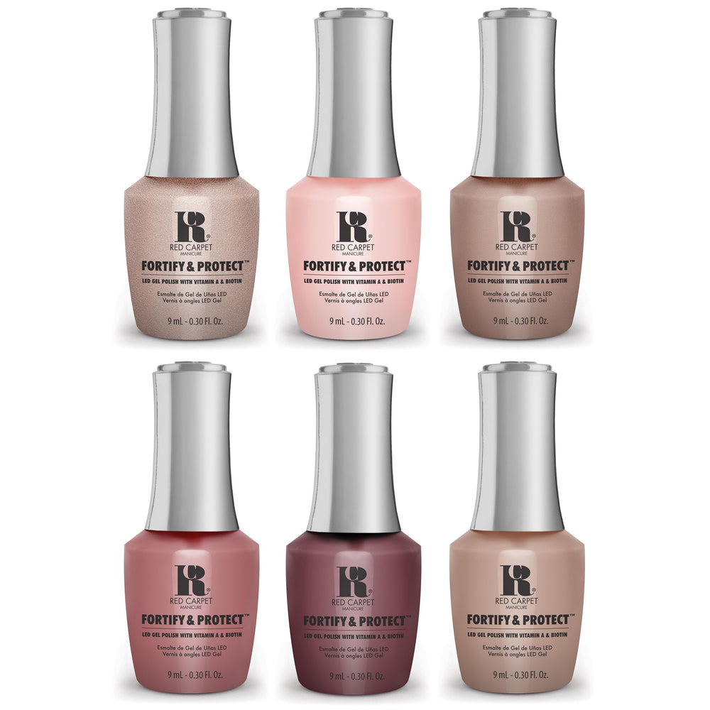 RC Red Carpet Manicure nude outlook bottle, long-lasting nude creme shade for natural nails.