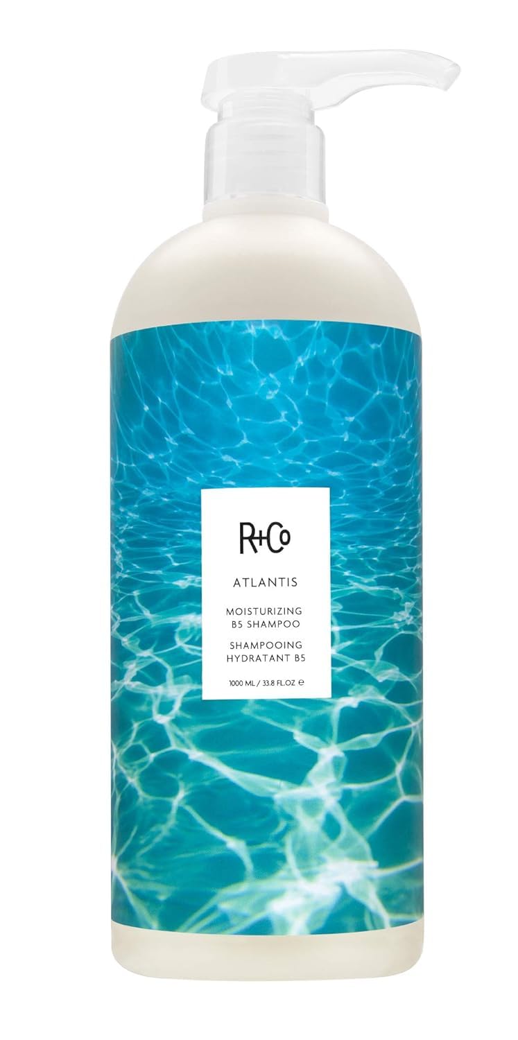 R+Co Atlantis bottle pour shows hydration for daily moisture