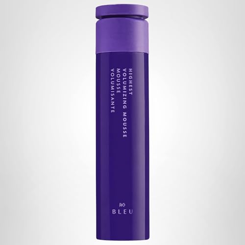 R+Co Blue Highest Volumizing Mousse texture shot hints at easy application