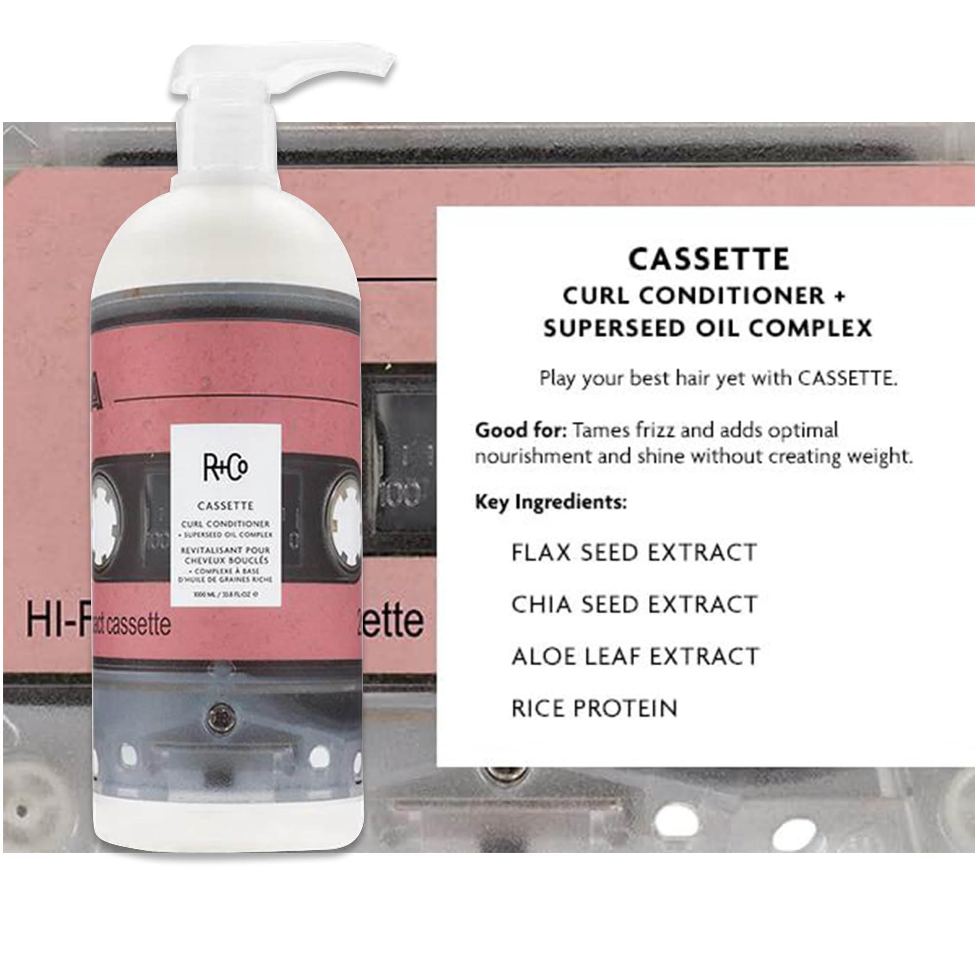 R+Co Cassette set box shot signals vegan, cruelty-free hair care