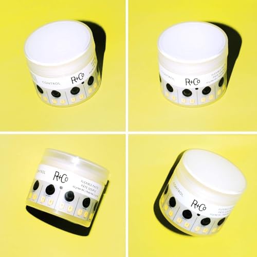 R+Co Control Pâte Flexible — convient à tous types de cheveux pour un style léger