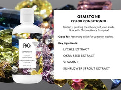 Gemstone Color set packaging showcases color-safe care for vibrant hair.