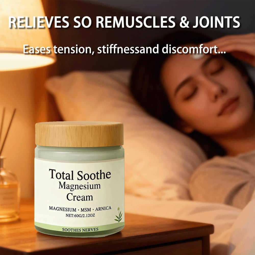 RCSCBC Total Sooth Magnesium Cream absorbs quickly for smooth skin.