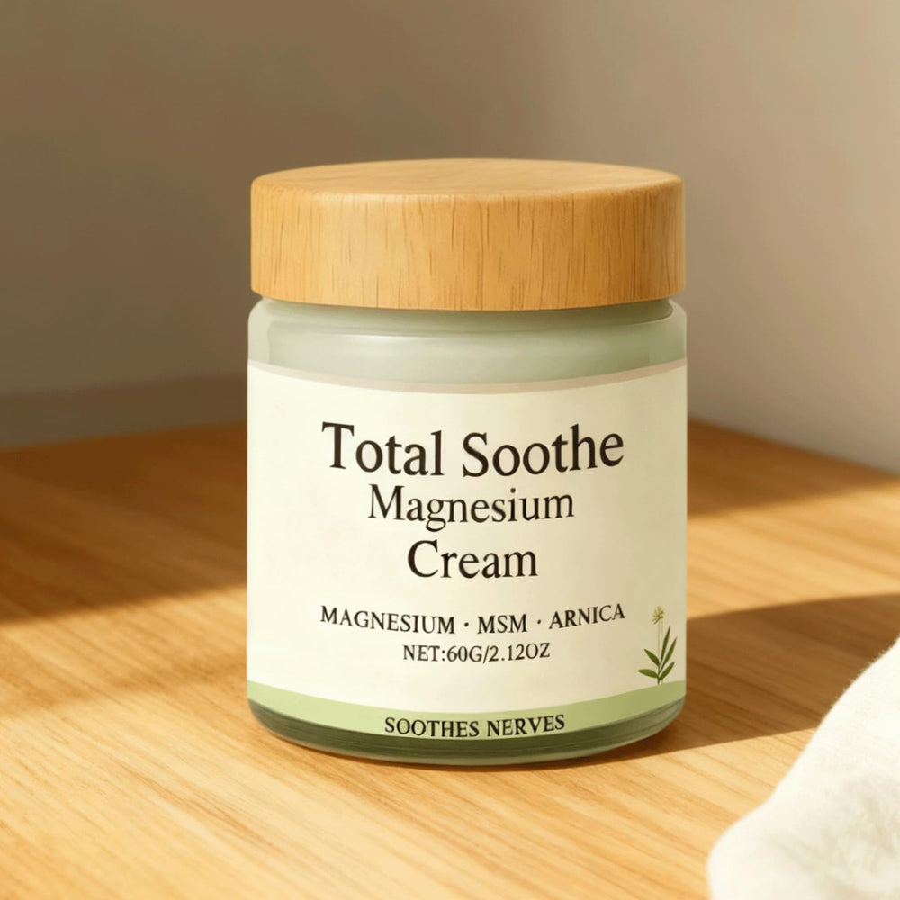 RCSCBC Total Sooth Magnesium Cream massage-ready for muscle comfort.