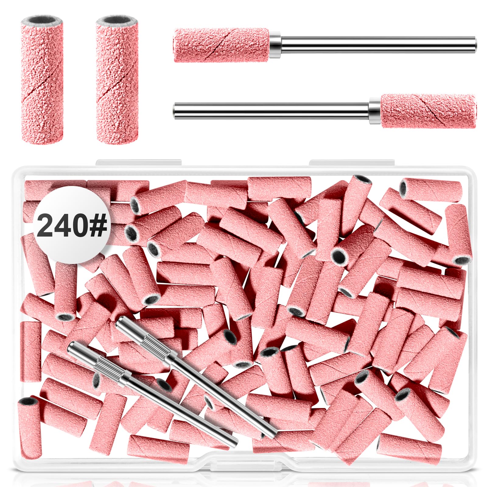 RCWAIHOO mini sanding bands 3.1mm for precise shaping on small nails
