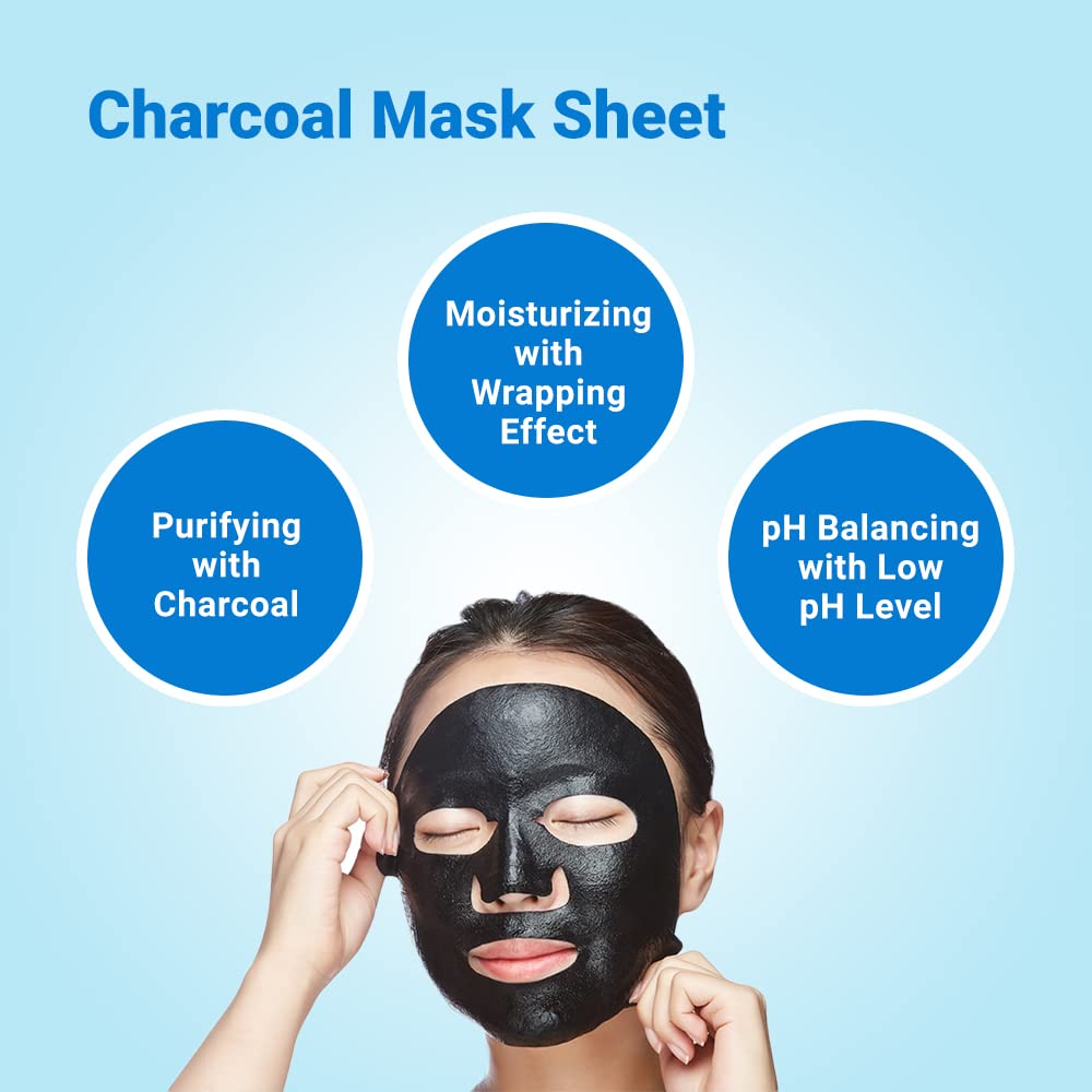 Real Barrier Aqua Soothing Ampoule Face Sheet Mask with hyaluronic acid for hydration.