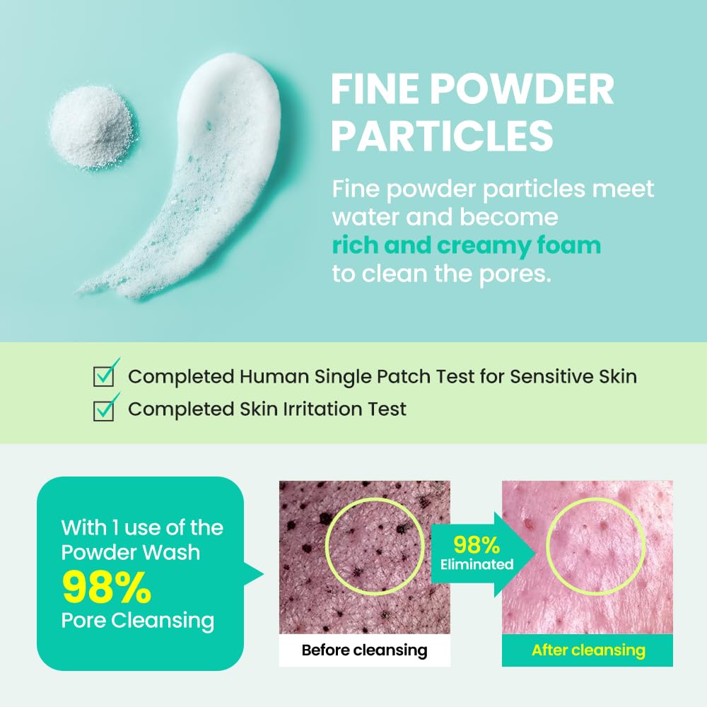 Real Barrier Porebium Powder Wash fits daily routines with gentle cleansing.