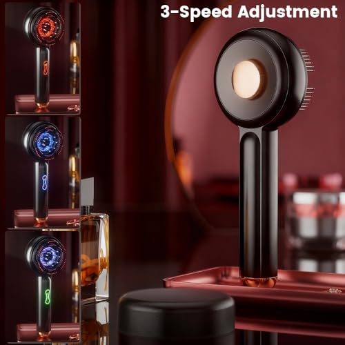 Realexist Laser Therapy Hair Growth Comb promotes root vitality and fuller-looking hair