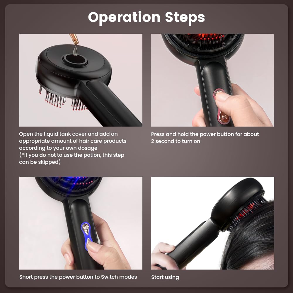 Realexist Liquid storage and outlet details support easy oil application
