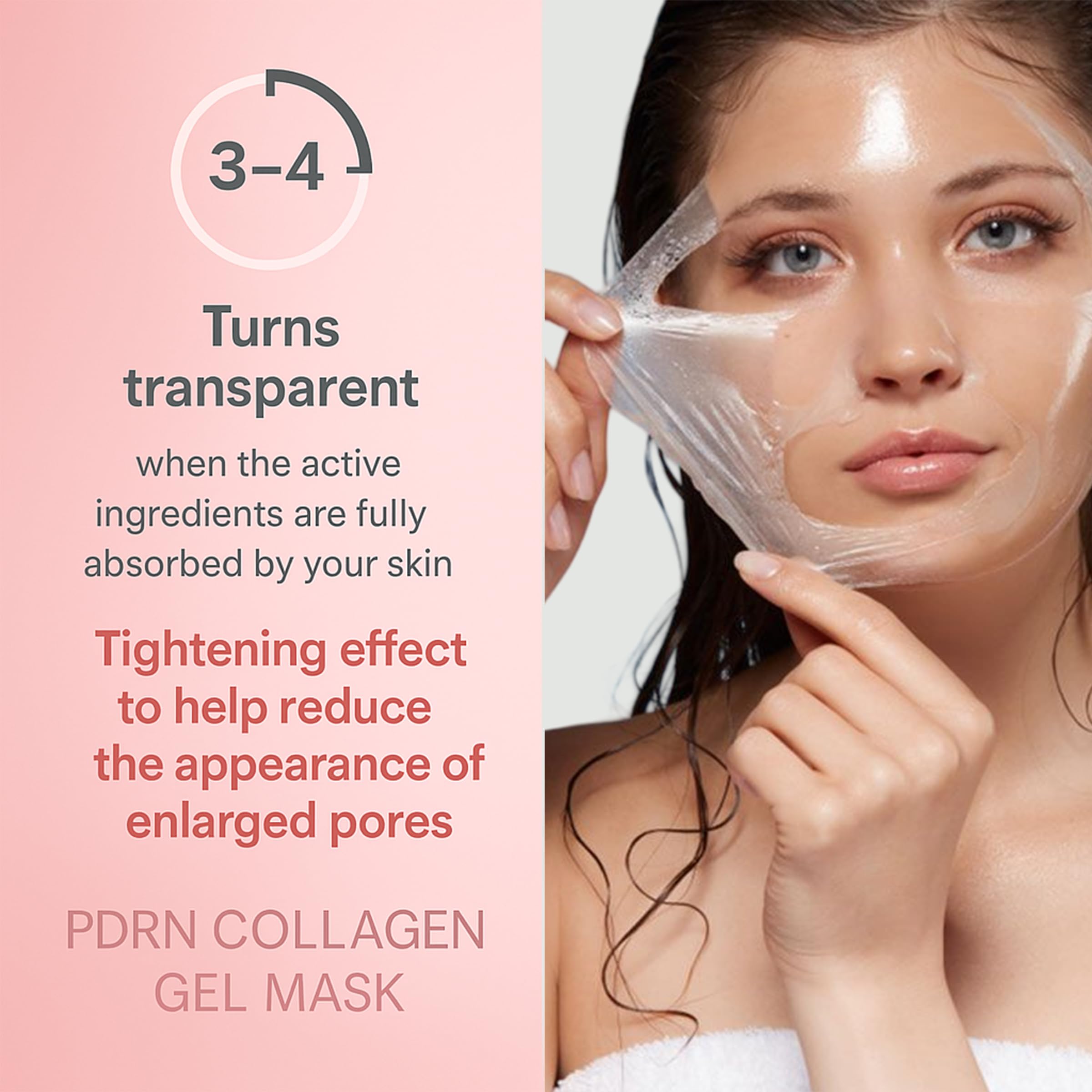 Realori mask being applied to skin for spa like treatment