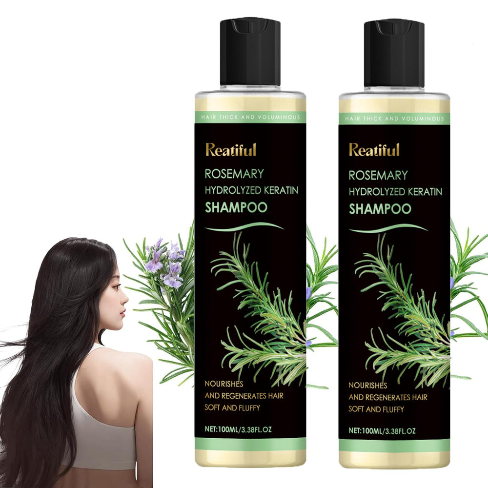 REATIFUL rosemary hair growth shampoo bottle nourishing scalp and hair