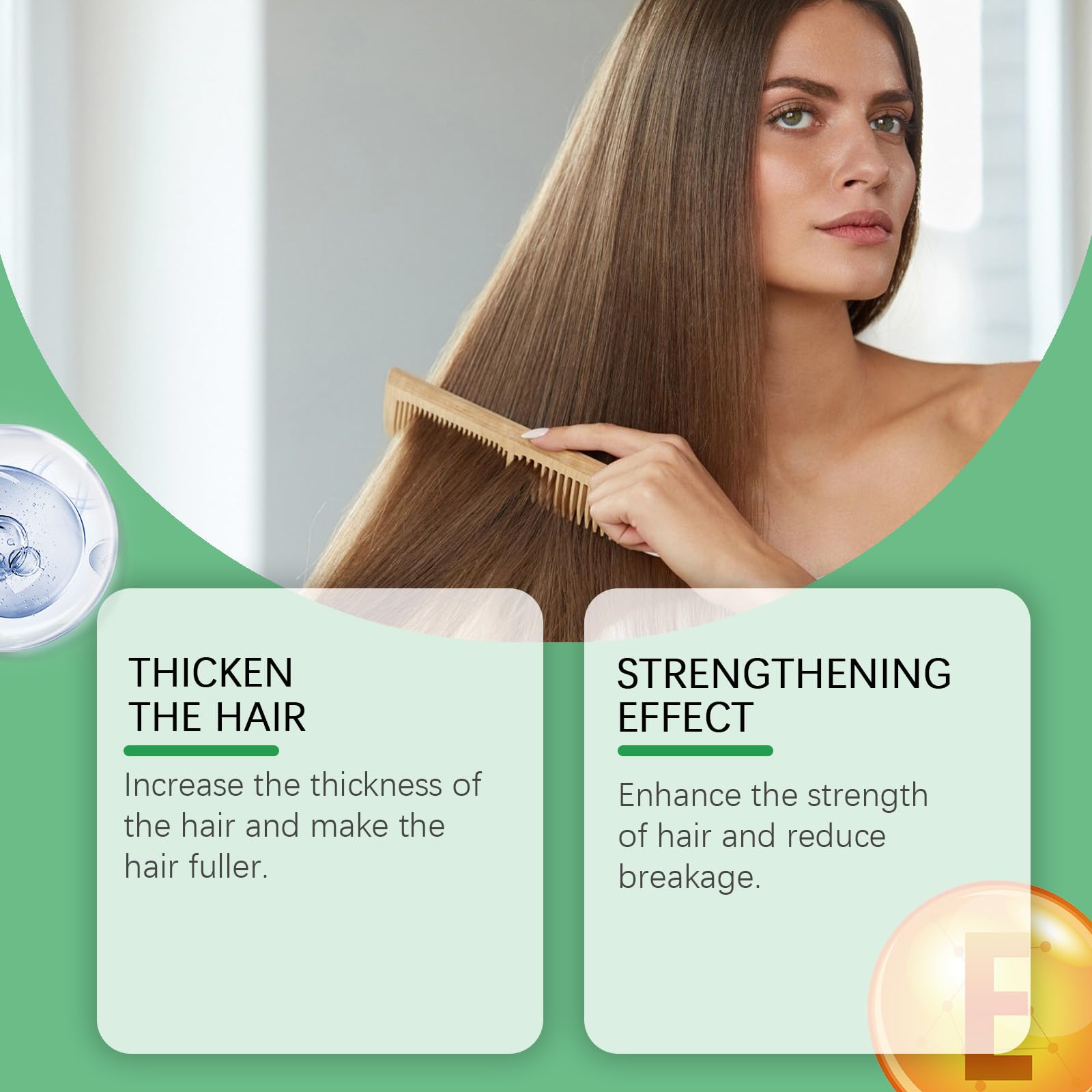REATIFUL hydrolyzed keratin shampoo label highlights ingredients and revitalizes hair vitality