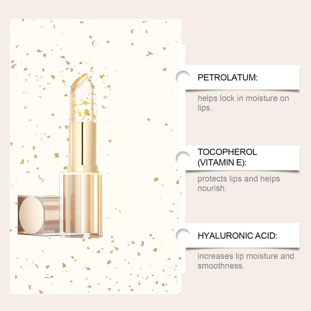 REATIFUL transfer-resistant gloss provides a smudge-free, glossy finish.