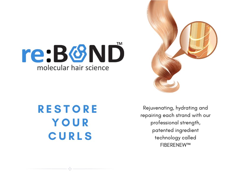 RE:BOND fiberenew illustration highlighting advanced hair technology