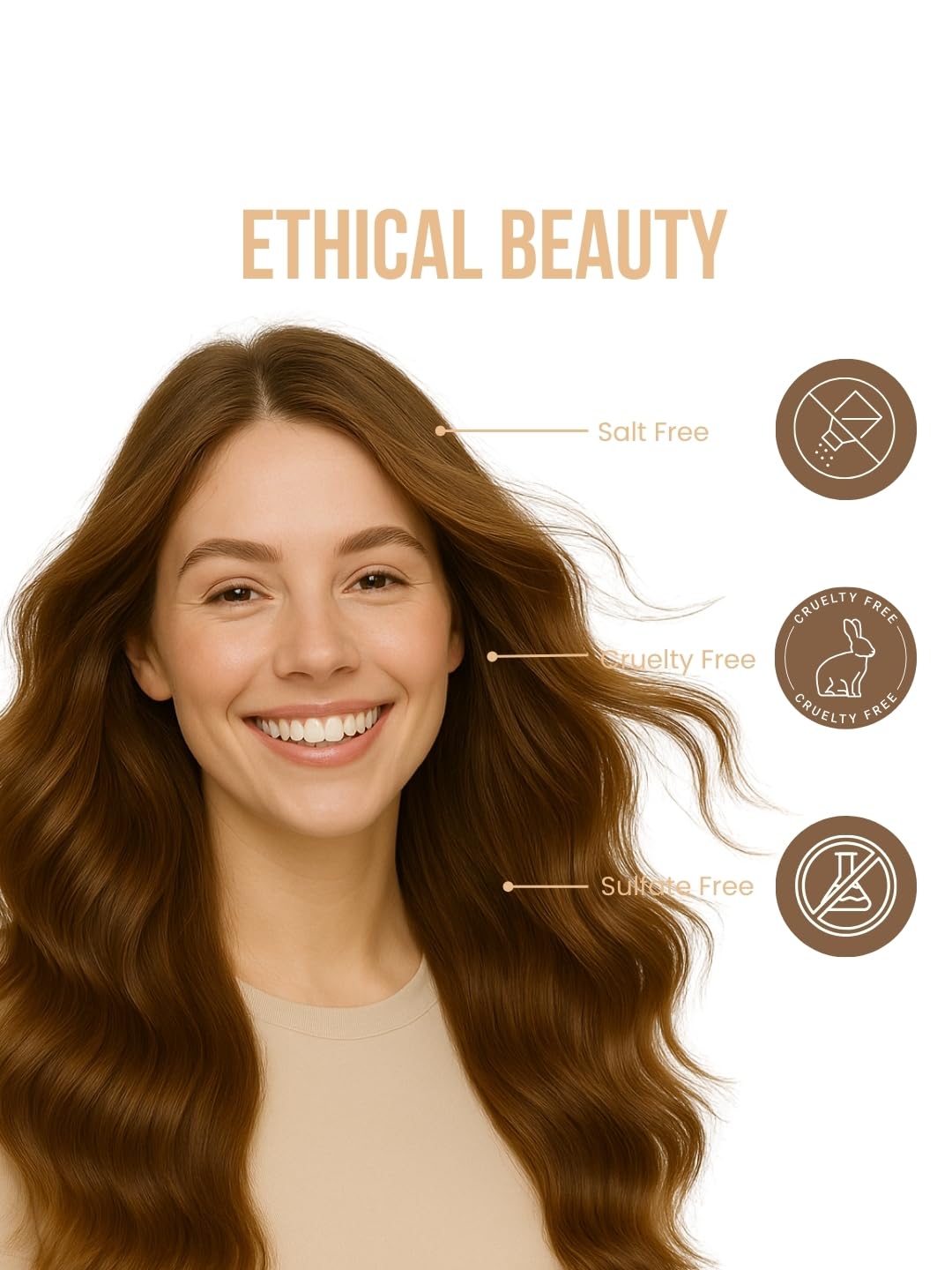 Recamier Hydra Repair hair texture becomes smooth and easier to manage after use.