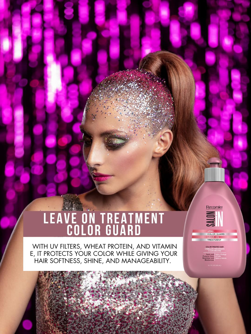 RECAMIER Color Guard Pro Shampoo Vitamin E moisturizes hair