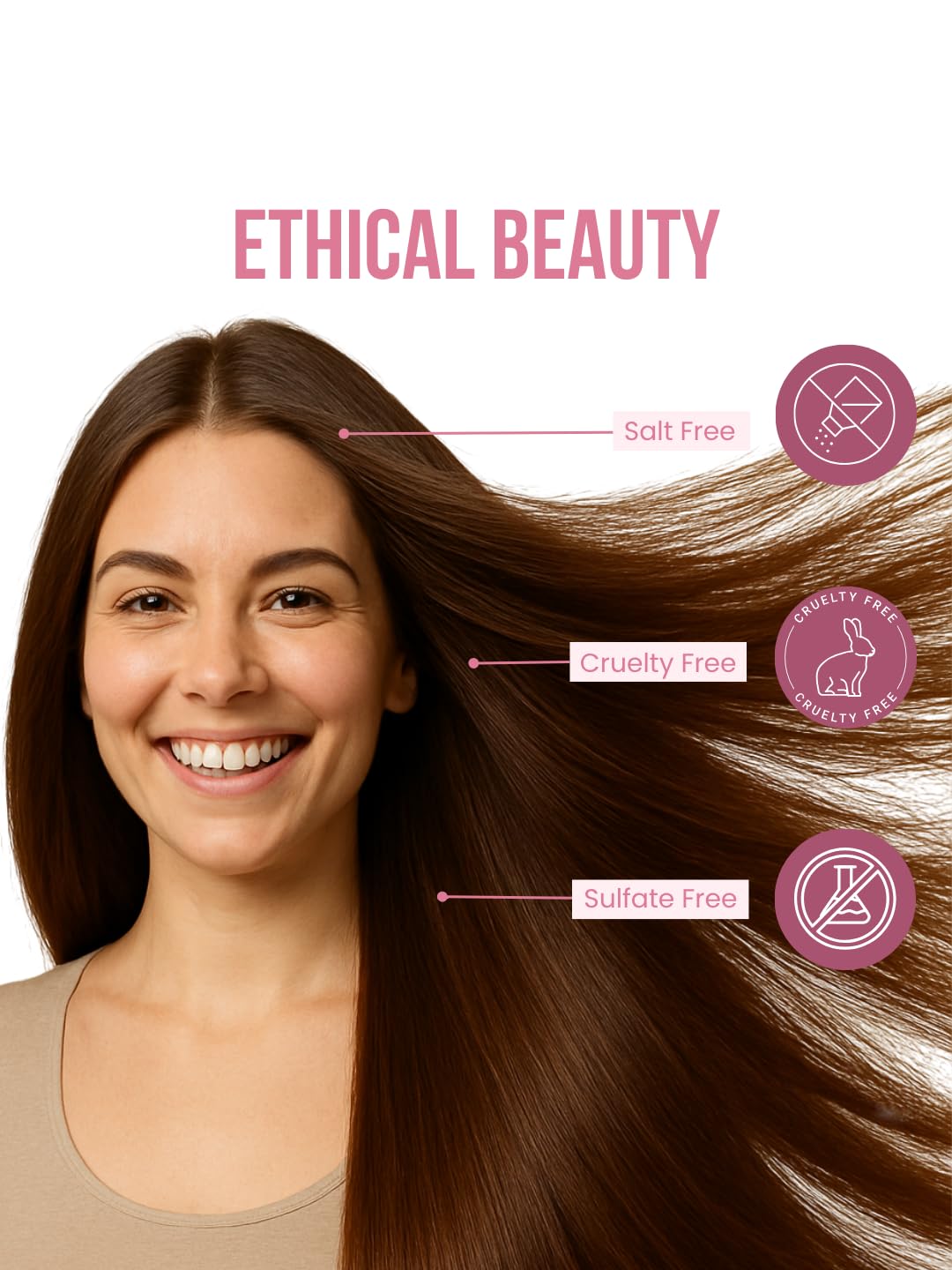RECAMIER Liss Control shine closeup emphasizes enhanced radiance and softness.
