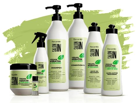 RECAMIER hair treatment application demonstrates smoother, more manageable styling and freshness.