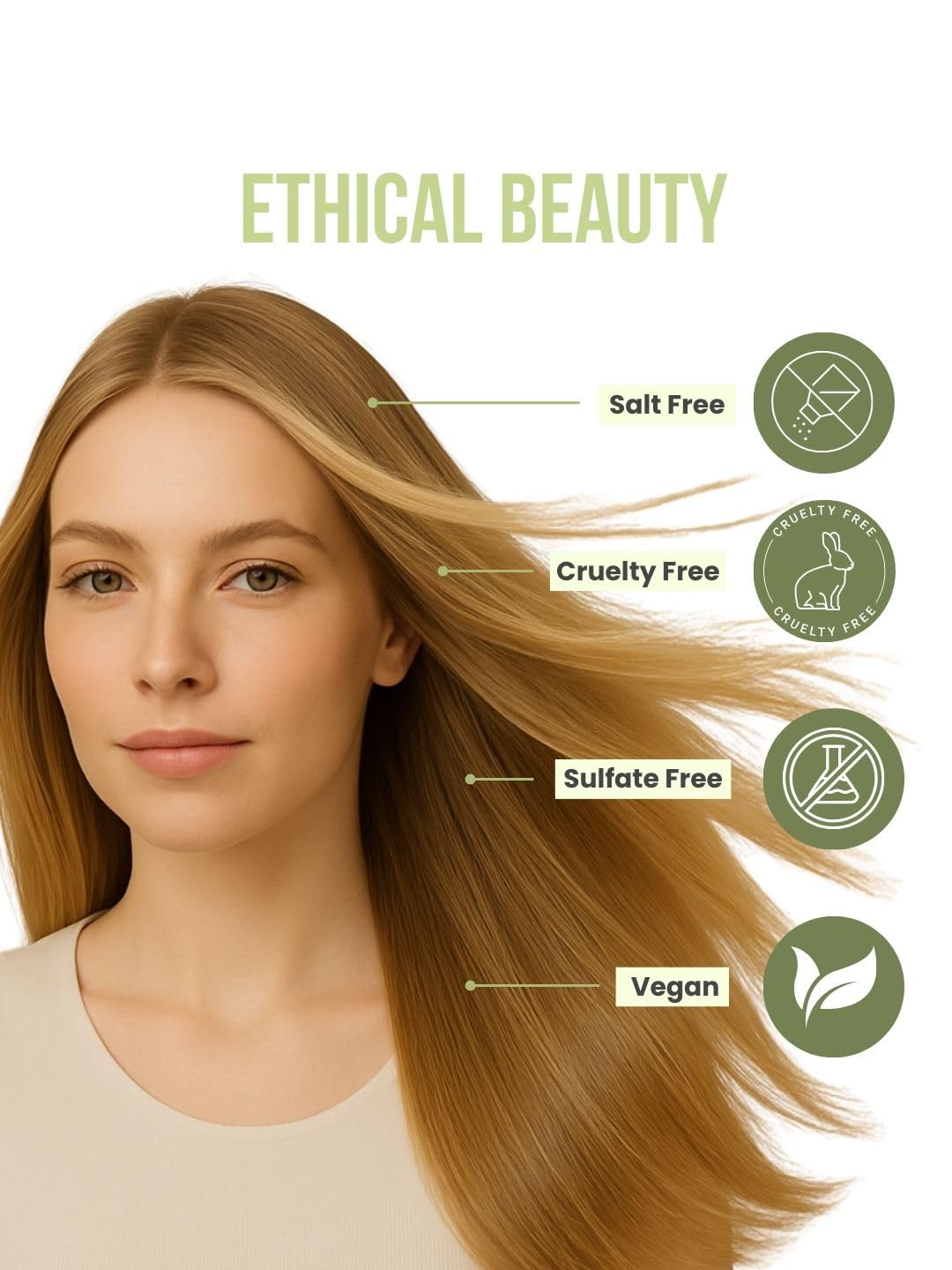 RECAMIER mask on towel-dried hair prepared for treatment and hydration.