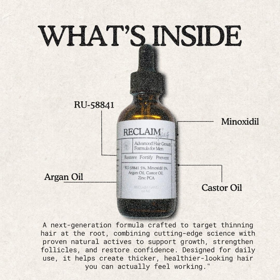Reclaim Gang zinc supports scalp health for resilient hair.