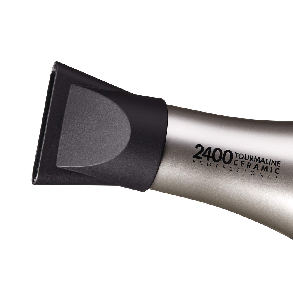 Red by Kiss Dryer frizz-free shine achieved through advanced technology.