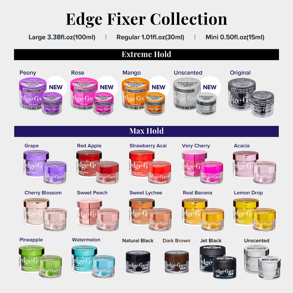 Red by Kiss Edge Fixer 30ml bottle shown for daily use
