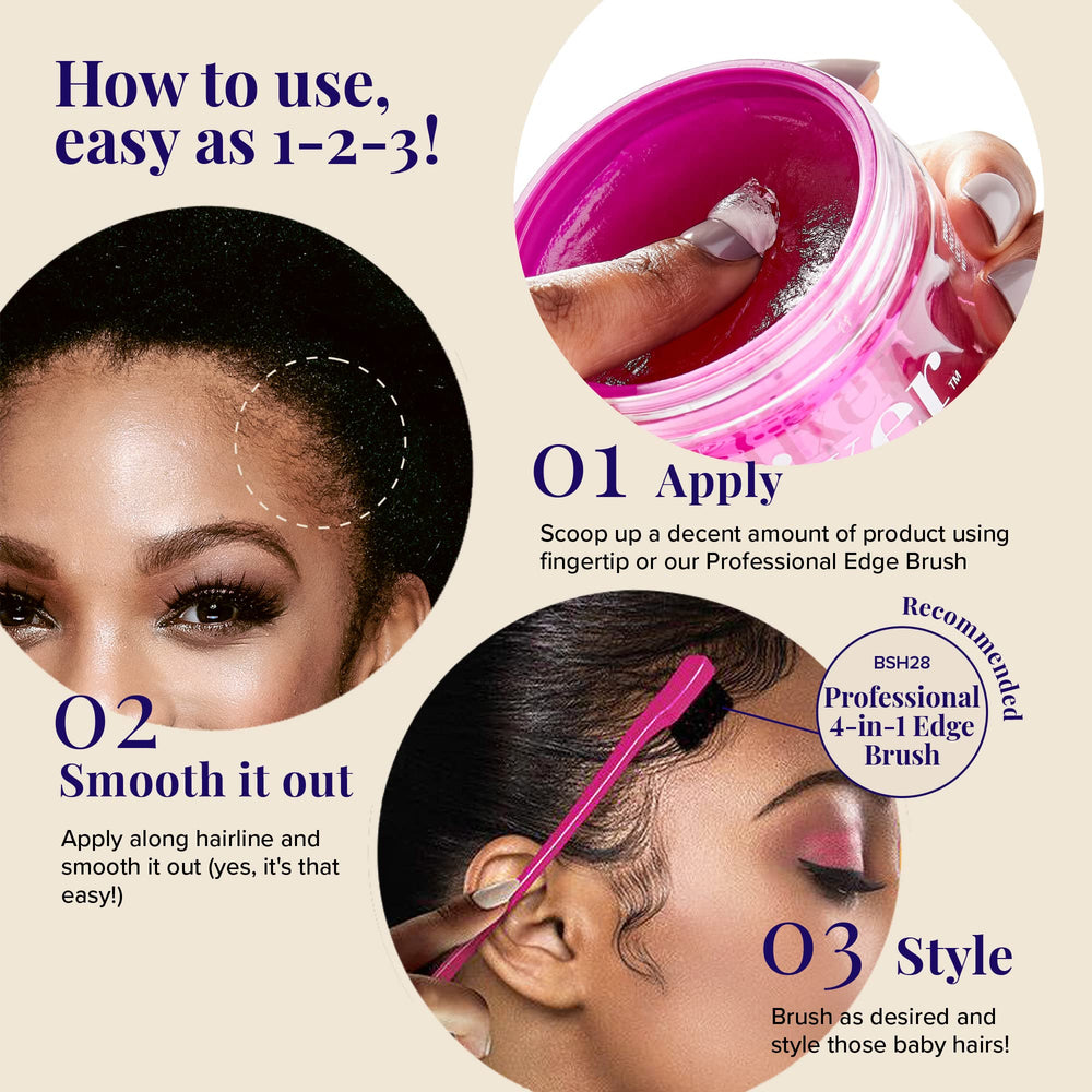 Red by Kiss Edge Fixer Biotin B7 infusion supports healthy edges.