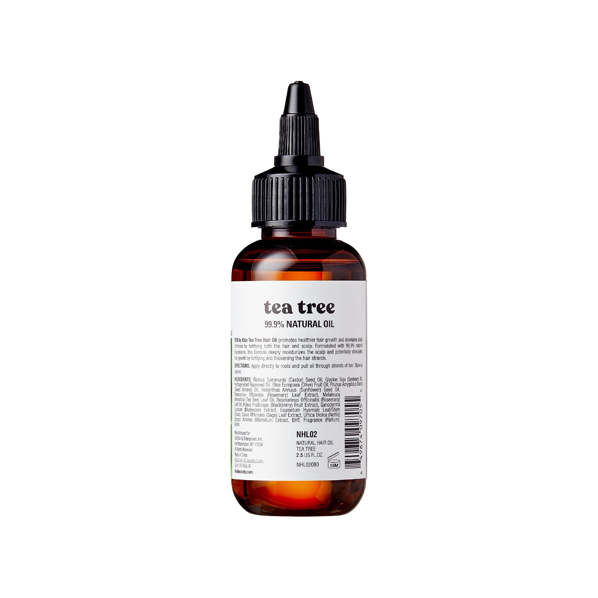 Red by Kiss Hydrating shine after application on clean hair.