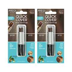 Red by Kiss Quick Cover Root Touch Up Stick cap close-up for quick concealment