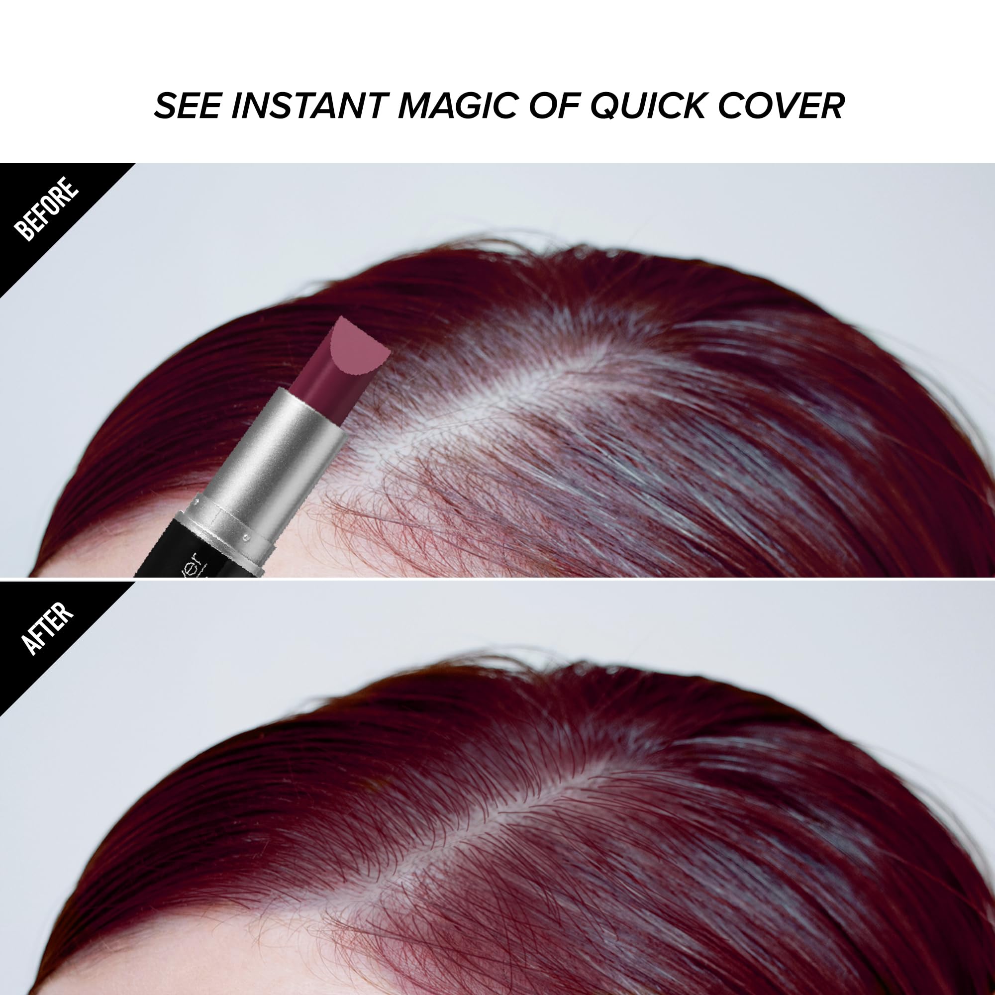 Compact, travel-friendly Root Touch Up Stick ideal for gym, work, or travel touch-ups.
