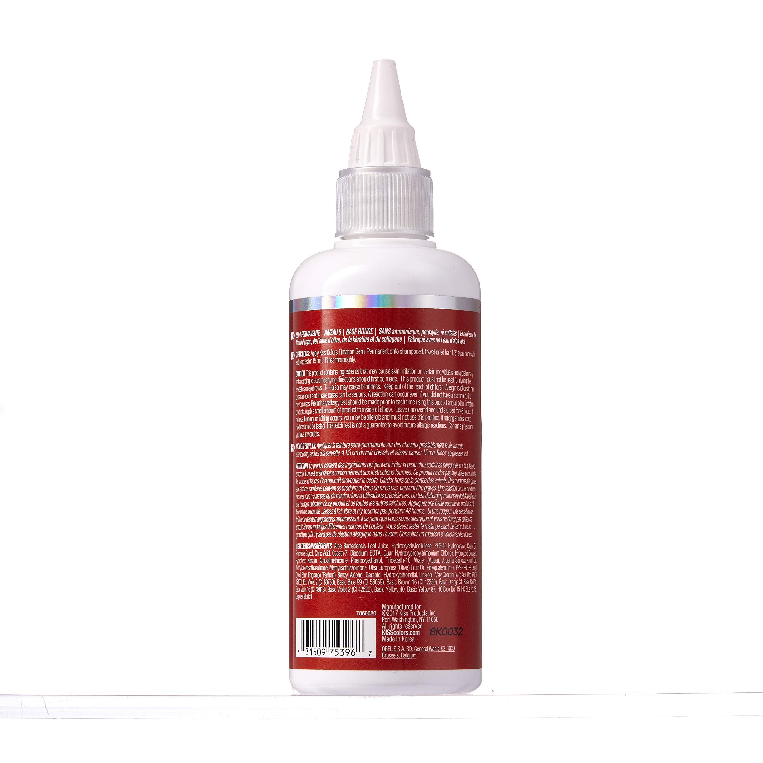 Red by Kiss Tintation 48 vivid colors display offers versatile shade choices