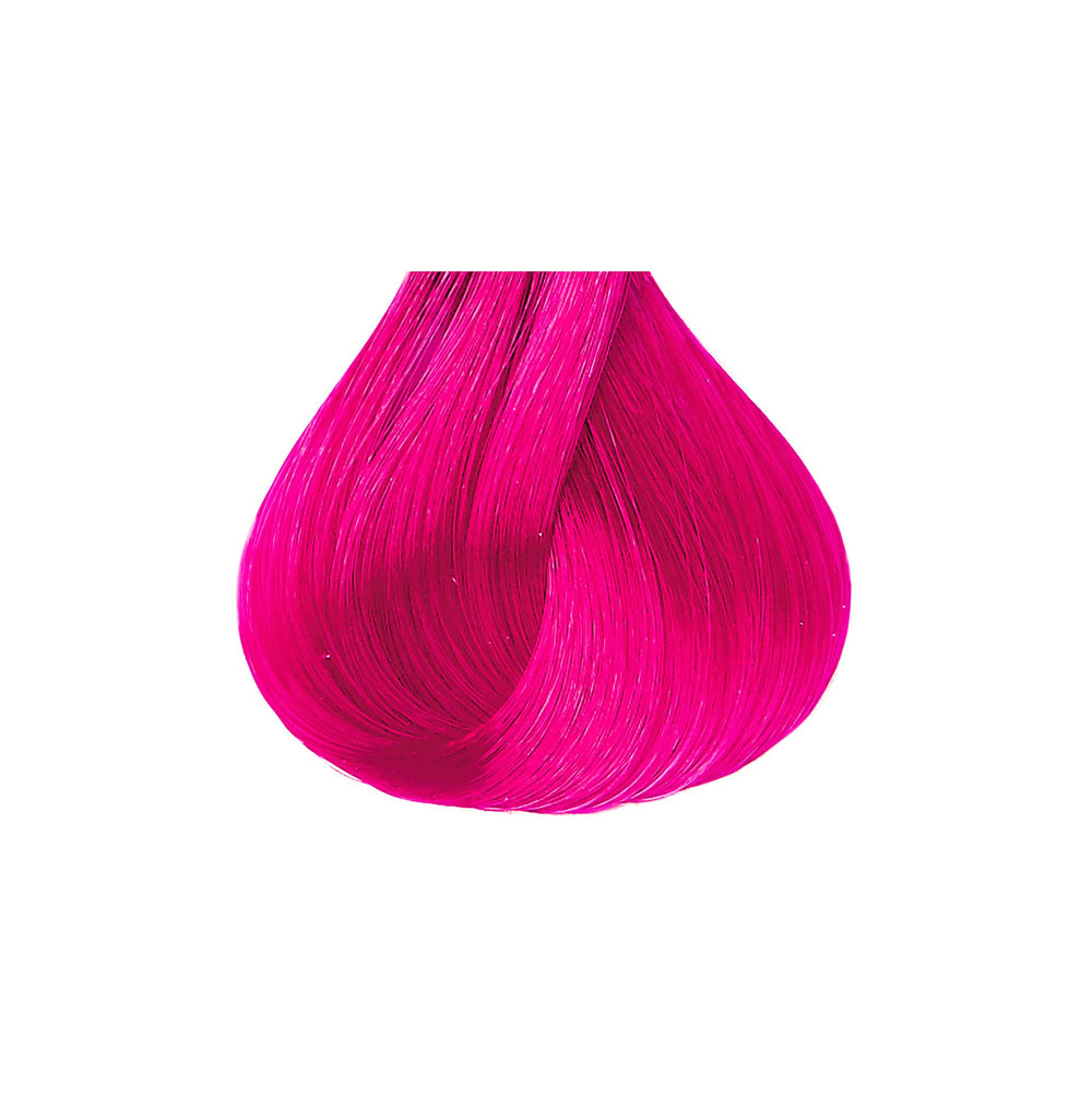 Red by Kiss Tintation bottle closeup showcases vibrant Atomic Pink shine.