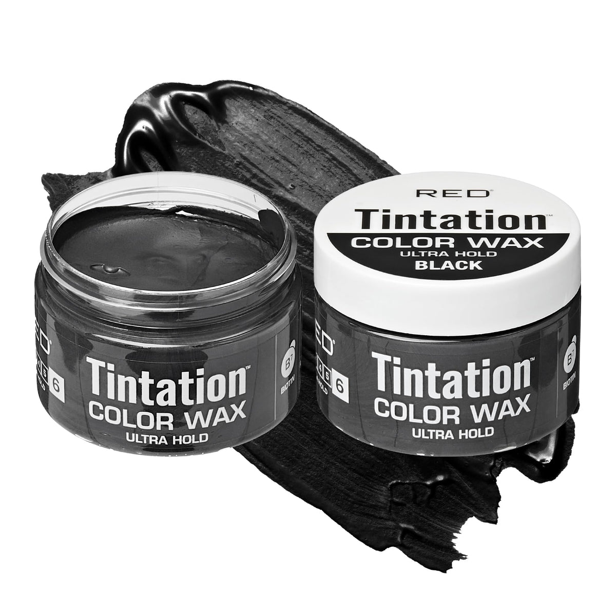 Red by Kiss Tintation bottle pour shows easy, mess-free color application