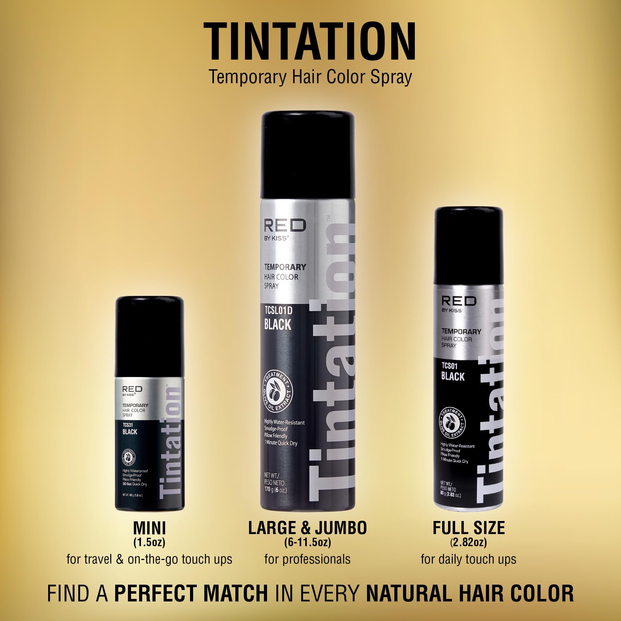 Red by Kiss Tintation quick-dry formula dries in under a minute.