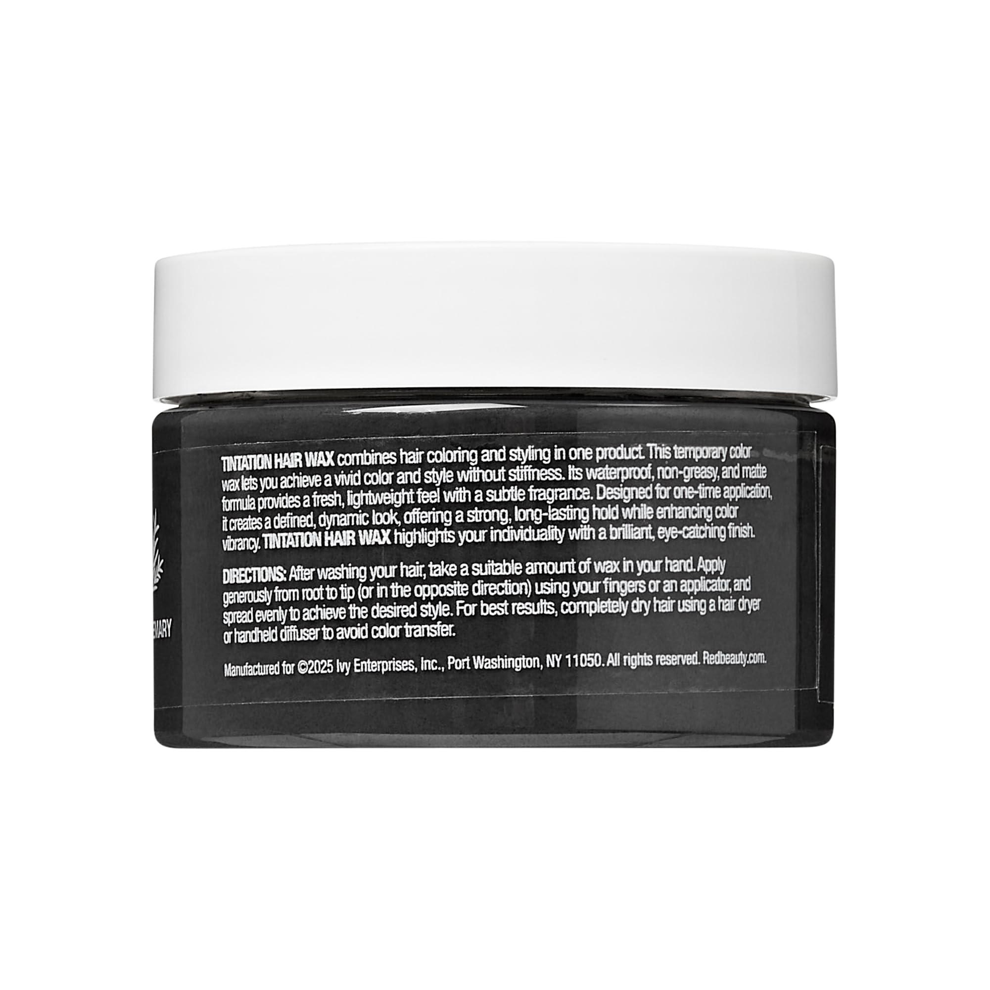 Red by Kiss Tintation wash-out shampoo splash demonstrates easy removal