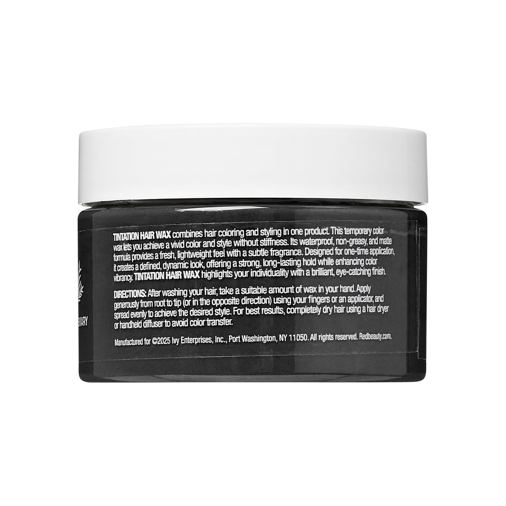 Red by Kiss Tintation wash-out shampoo splash demonstrates easy removal