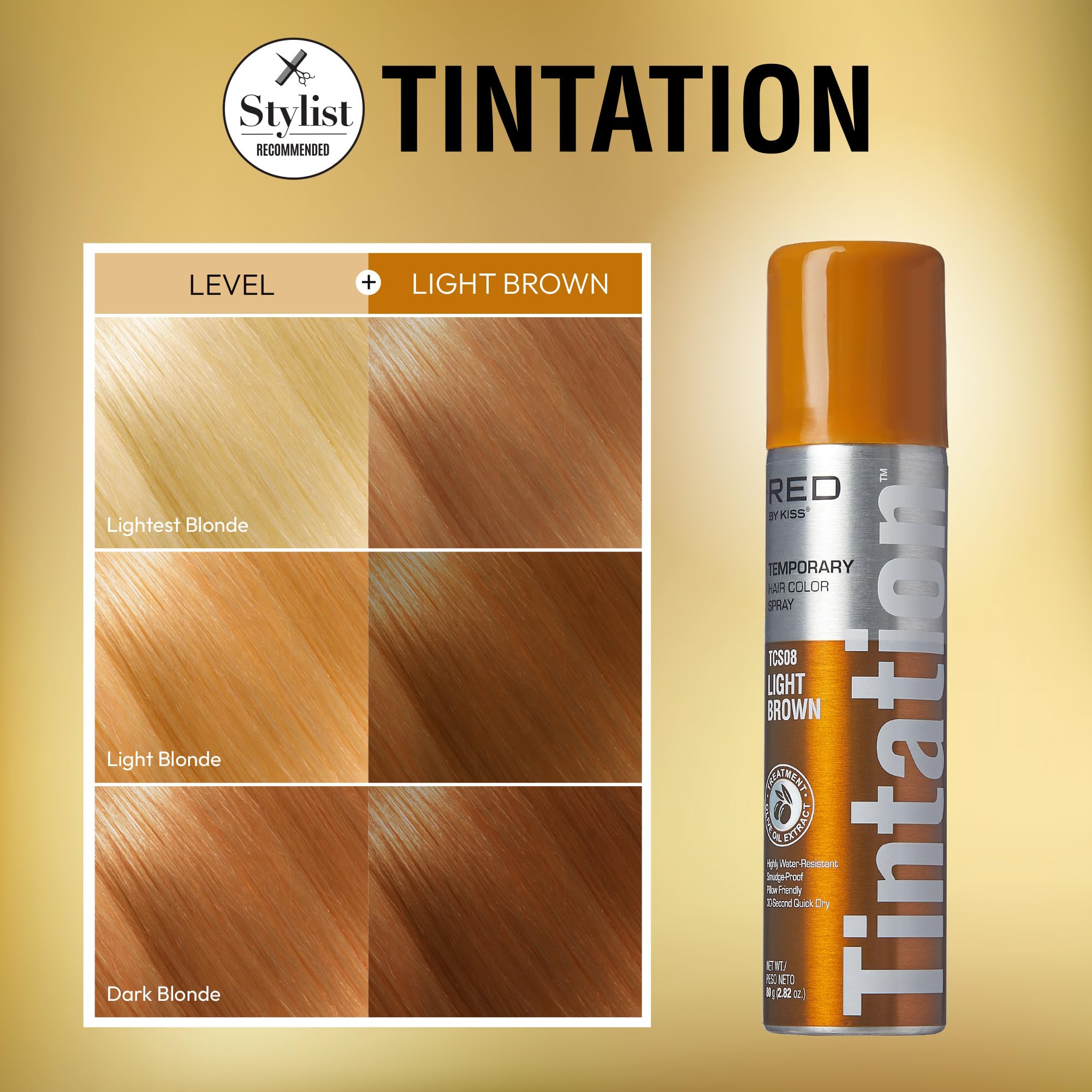 Red by Kiss Tintation water-resistant finish stays put throughout the day