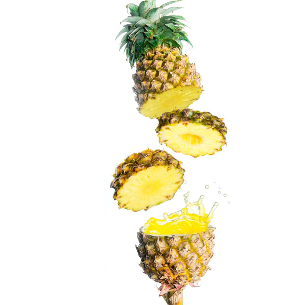 Natural ingredients like sunflower and pineapple extracts support skin-friendly care.