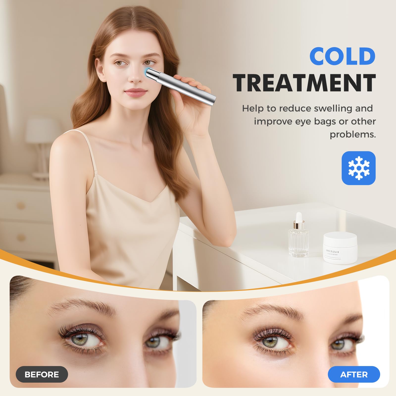 REDLOOK Depuffing Wand compact portable design for travel