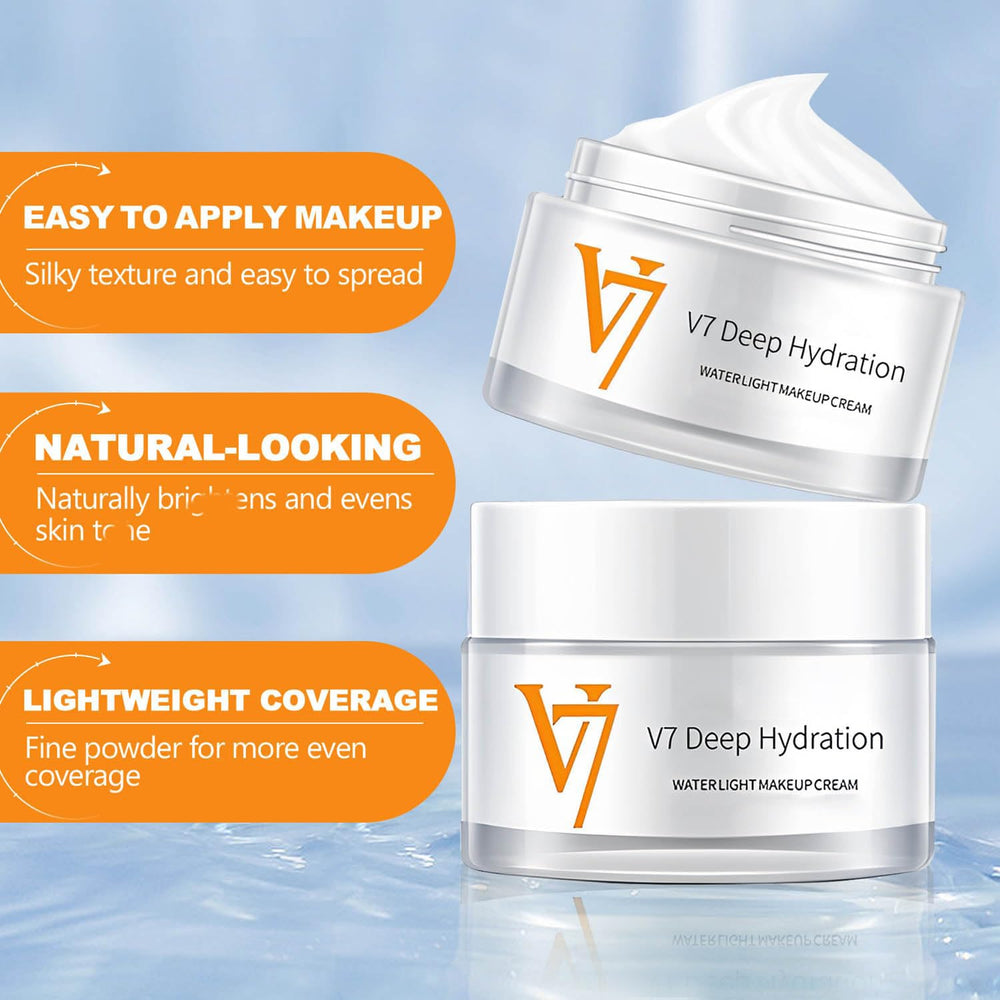 Application of Rednow V7 Face Cream delivering even absorption