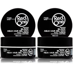 Redone Hair Wax Black 150ml Pack 2 for strong hold and high shine