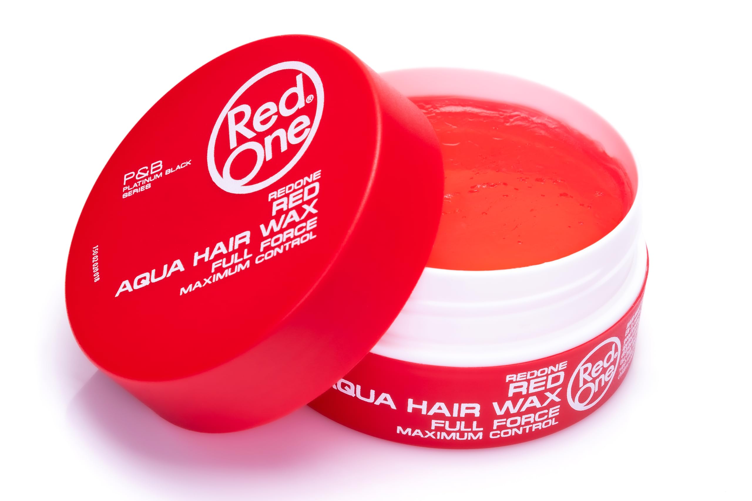 Redone Hair Wax Red application on hair demonstrates smooth glide for even distribution.