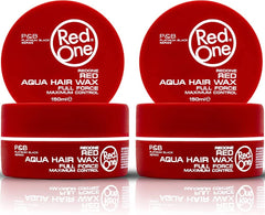 Redone Red One Maximum Control Red Aqua Hair Wax packaging ready for daily grooming