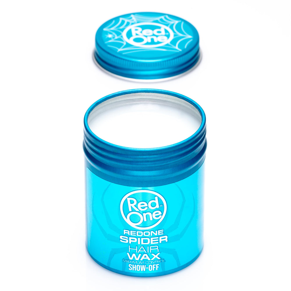 Redone Spider & Matte Wax Blue dispenser enables easy, controlled hair shaping