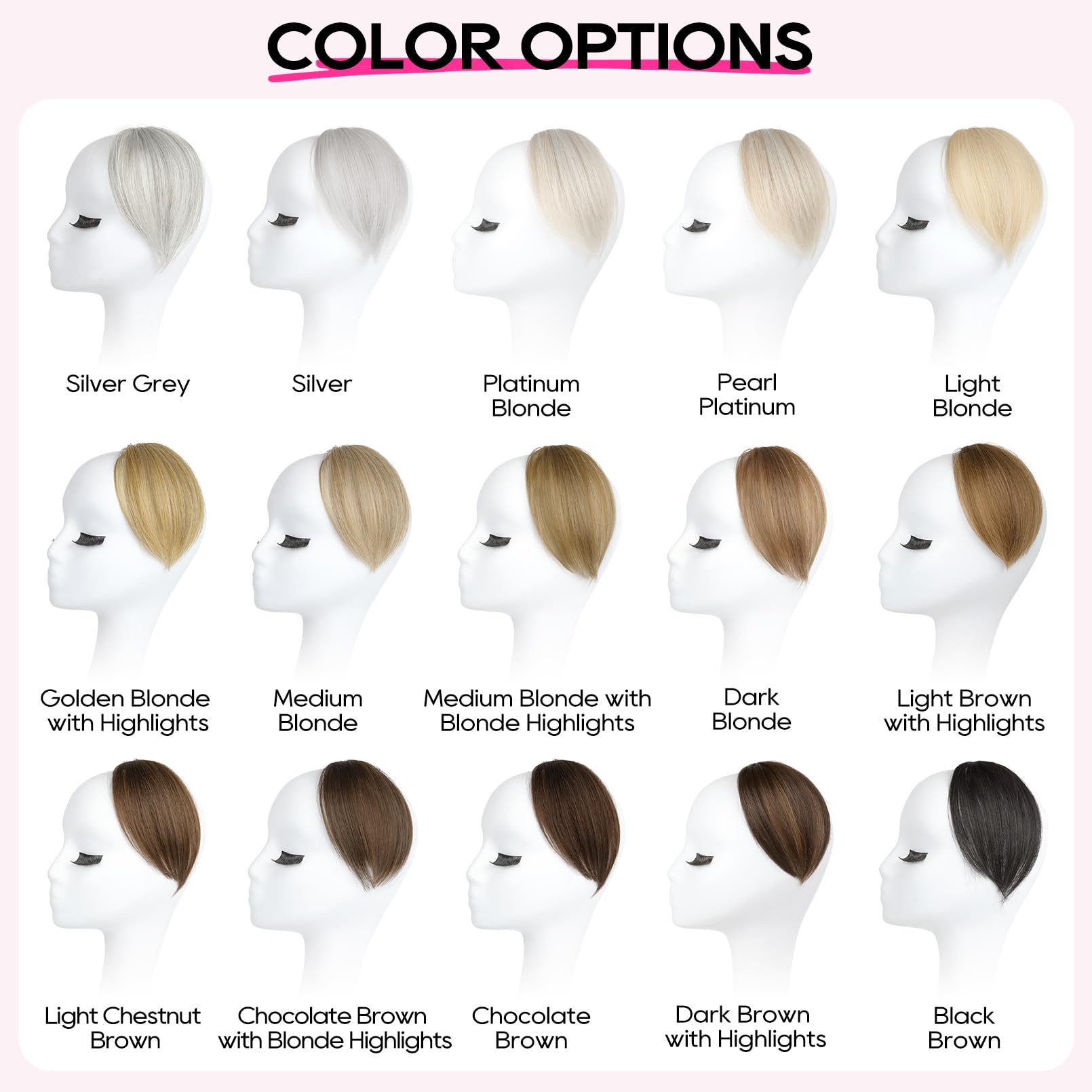 REECHO Flat-lay of Clip-in Volumizer emphasizes thickness and design