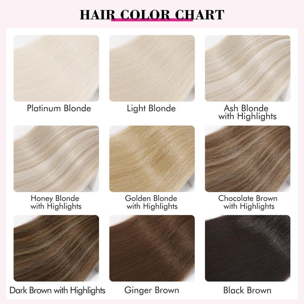 REECHO 24-inch clip-in extensions for dramatic length